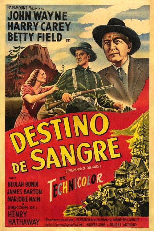 Póster de The Shepherd of the Hills