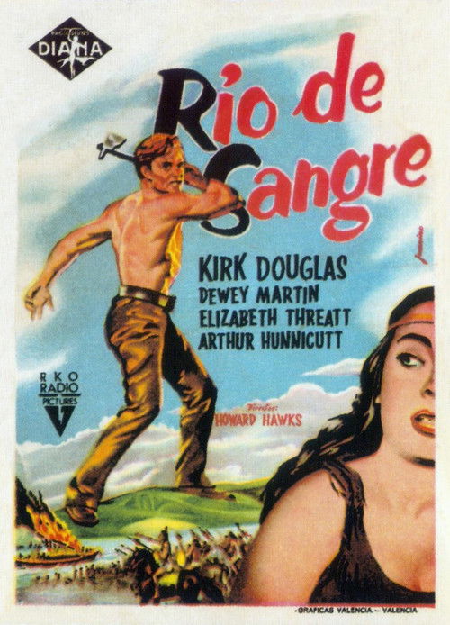 Póster de Sangre en el río
