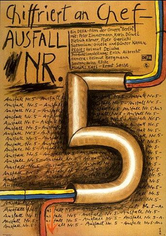 Póster de Chiffriert an Chef – Ausfall Nr. 5