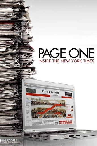 Póster de Page One: Inside the New York Times