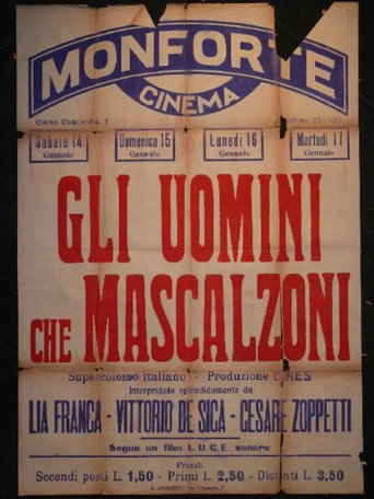 Póster de Gli uomini, che mascalzoni...