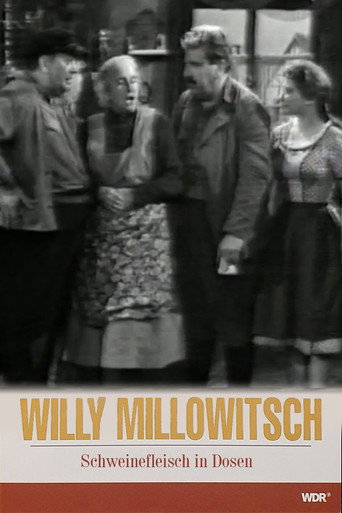Póster de Millowitsch- Theater - Schweinefleisch in Dosen