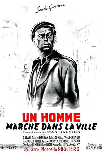 Póster de Un homme marche dans la ville