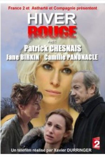 Póster de Hiver rouge