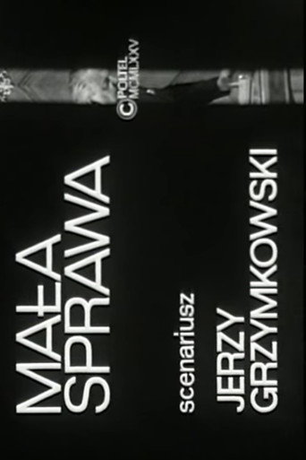 Póster de Mała sprawa