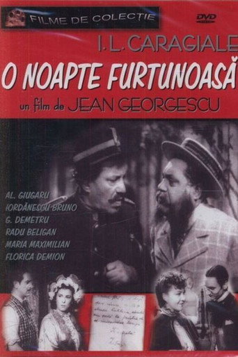 Póster de O noapte furtunoasă