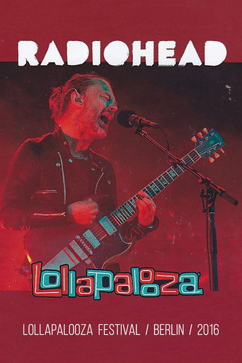 Póster de Radiohead: Lollapalooza Festival Berlin 2016