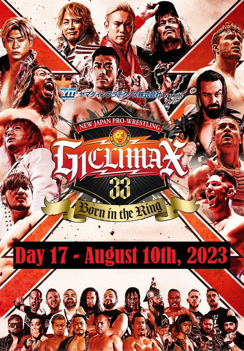 Póster de NJPW G1 Climax 33: Day 17