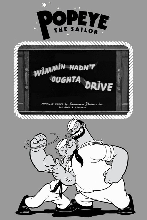Póster de Wimmin Hadn't Oughta Drive