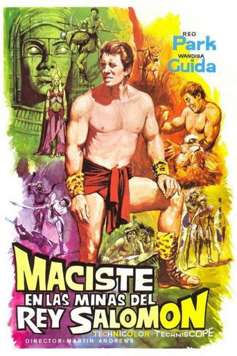 Póster de Maciste nelle miniere del re Salomone
