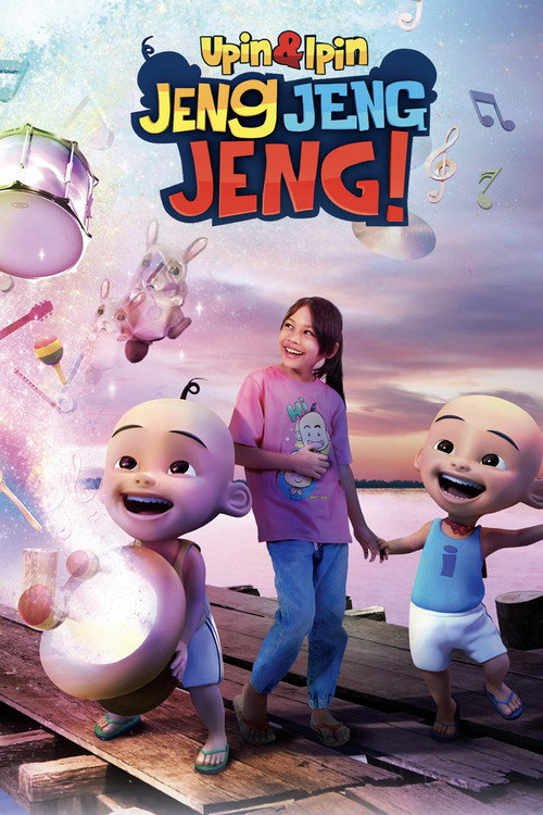 Póster de Upin & Ipin: Jeng Jeng Jeng!