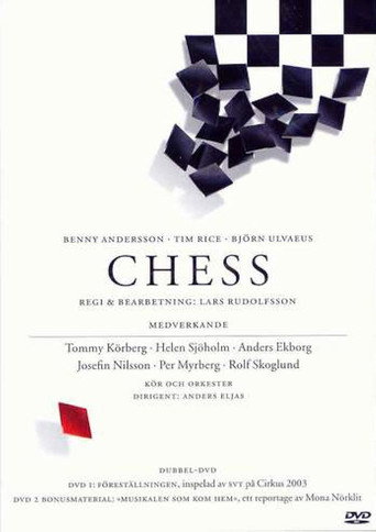Póster de Chess på svenska: Musikalen Som Kom Hem