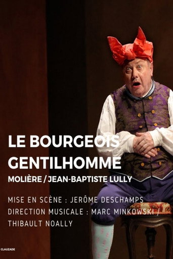 Póster de Le Bourgeois gentilhomme
