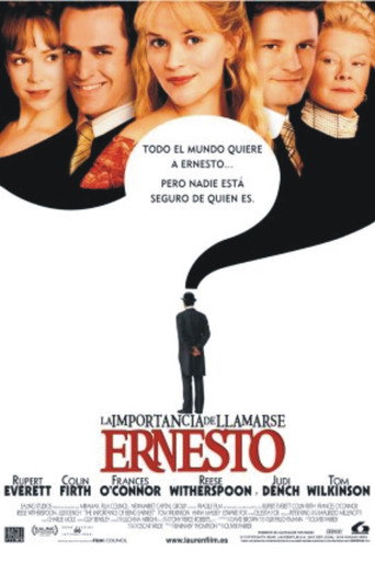Póster de La importancia de llamarse Ernesto