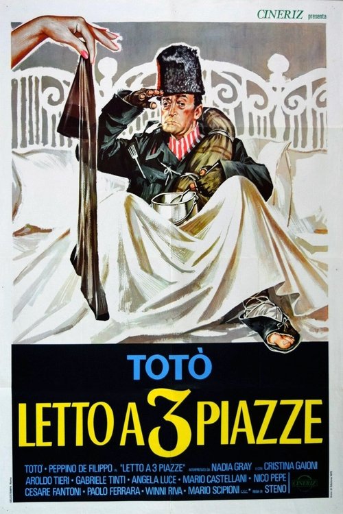 Póster de Letto a tre piazze