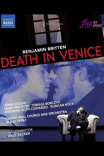 Póster de Britten Death in Venice