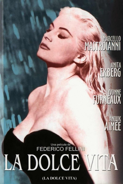 Póster de La dolce vita