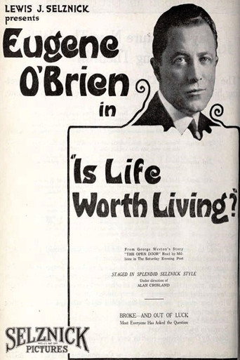 Póster de Is Life Worth Living?