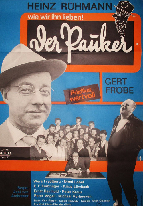 Póster de Der Pauker