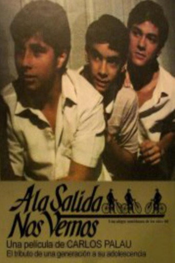 Póster de A la salida nos vemos