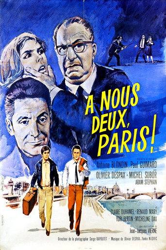 Póster de À nous deux, Paris!