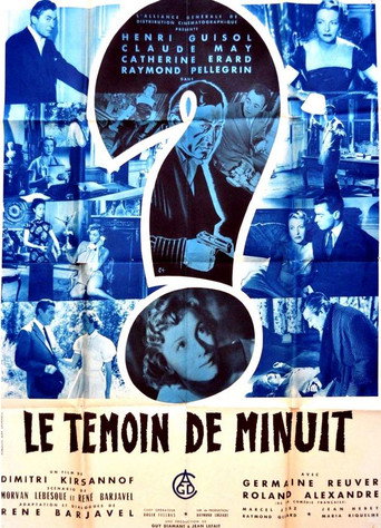 Póster de Le témoin de minuit