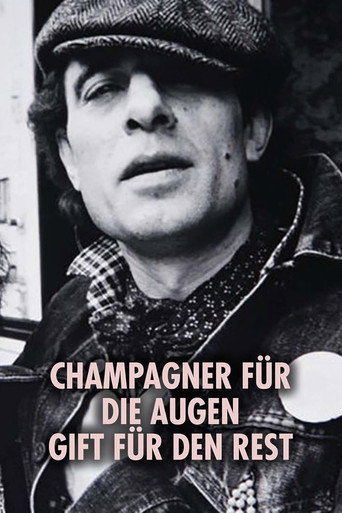 Póster de Champagner für die Augen - Gift für den Rest
