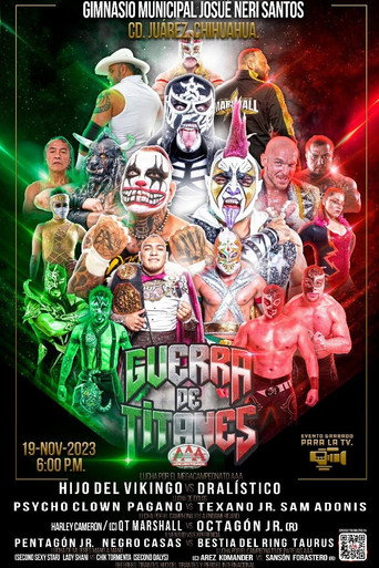 Póster de AAA Guerra de Titanes 2023