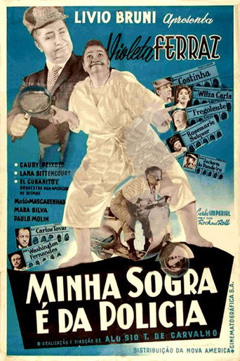 Póster de Minha Sogra é da Polícia