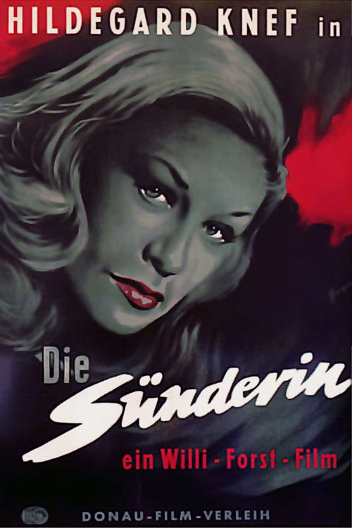 Póster de Die Sünderin