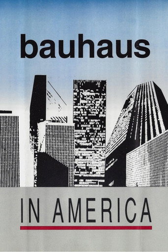 Póster de Bauhaus in America