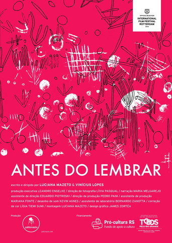 Póster de Antes do Lembrar
