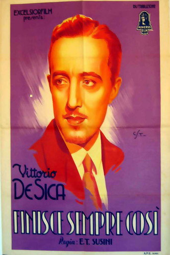 Póster de Finisce sempre così