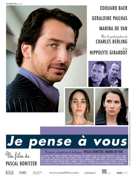 Póster de Je pense à vous