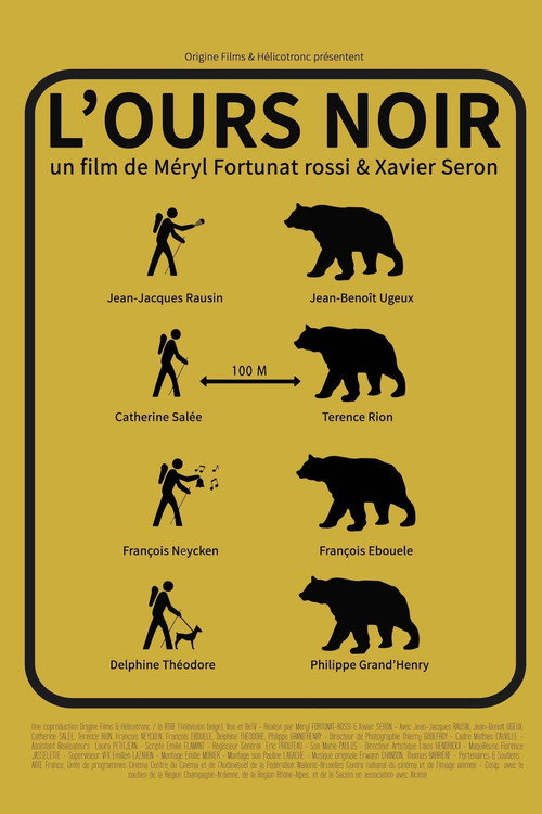 Póster de L'ours noir