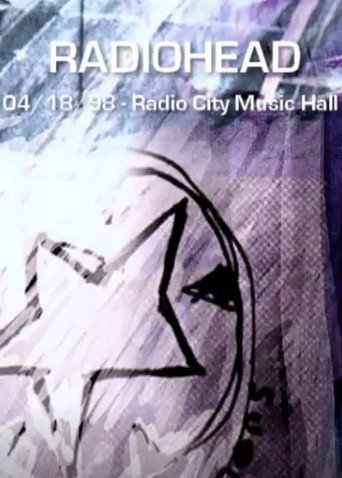 Póster de Radiohead:  Live At Radio City Music Hall 1998