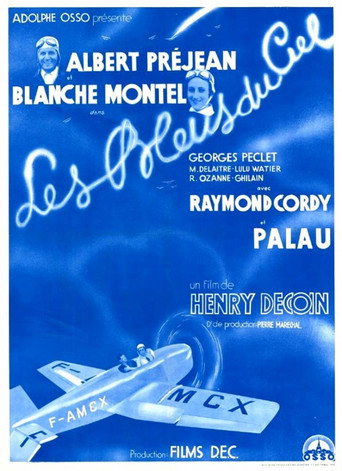Póster de Les Bleus du ciel