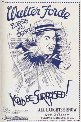 Póster de You'd Be Surprised!