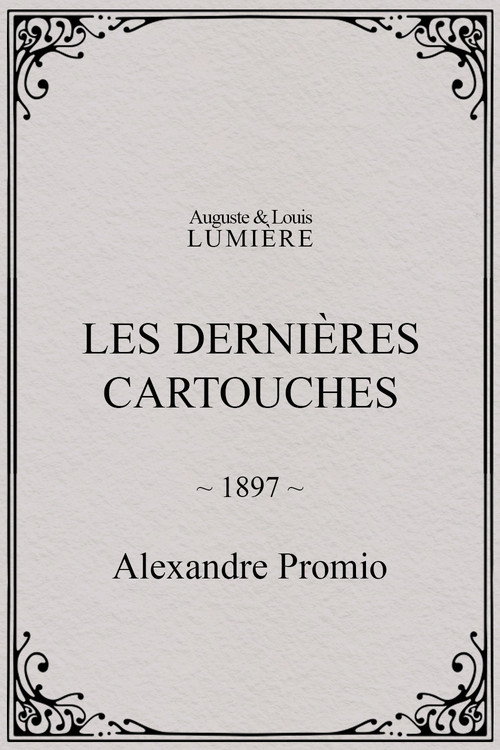 Póster de Les dernières cartouches