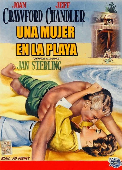 Póster de Female on the Beach