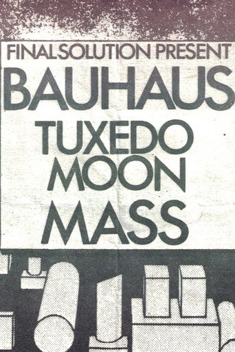 Póster de Bauhaus Live, University Of London (1980-10-31)