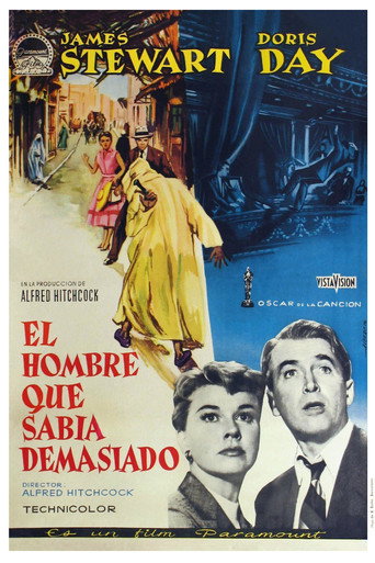 Póster de El Hombre Que Sabía Demasiado