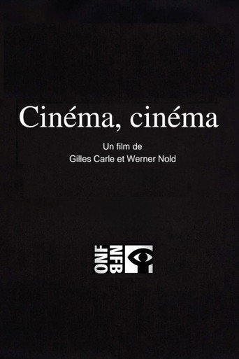 Póster de Cinéma, cinéma