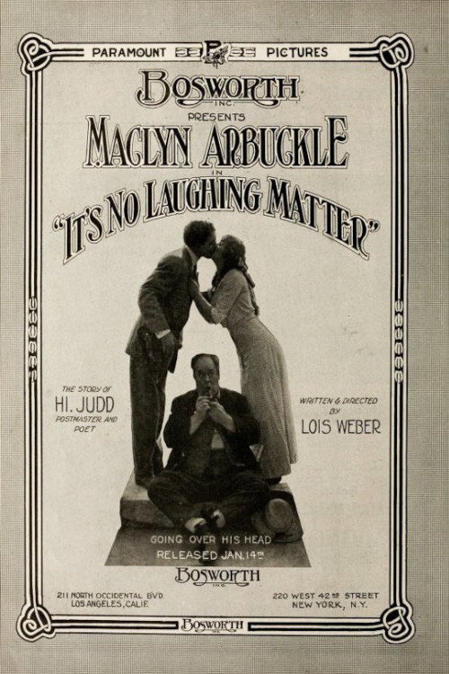 Póster de It's No Laughing Matter