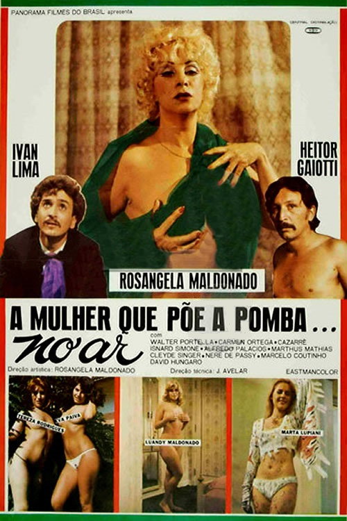 Póster de A Mulher Que Põe a Pomba no Ar