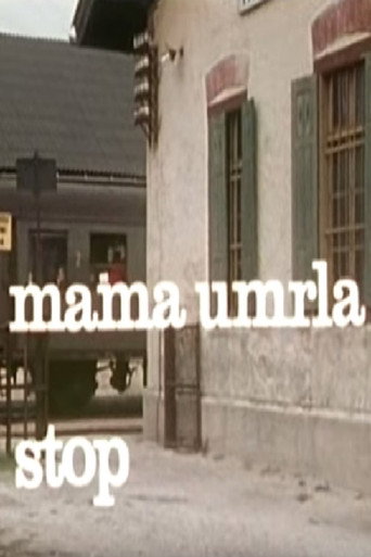 Póster de Mama umrla stop
