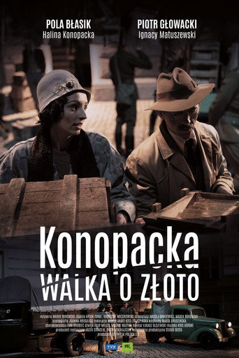 Póster de Konopacka. Walka o złoto
