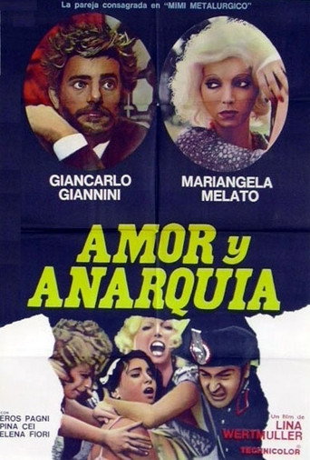 Póster de Film d'amore e d'anarchia, ovvero: Stamattina alle 10, in via dei Fiori, nella nota casa di tolleranza