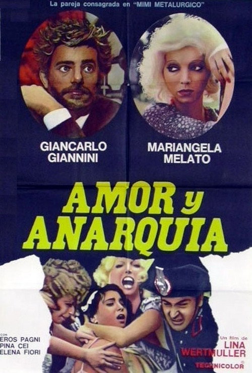 Póster de Film d'amore e d'anarchia - Ovvero "Stamattina alle 10 in via dei Fiori nella nota casa di tolleranza..."