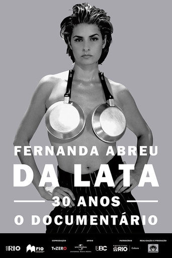 Póster de Fernanda Abreu - Da Lata 30 Anos, o Documentário